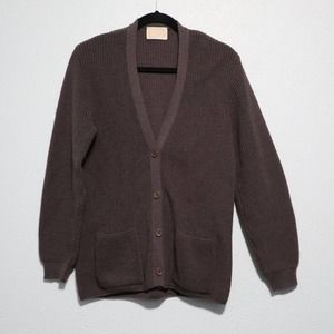 PENDLETON | Brown 100% Wool Cardigan Sweater Size M